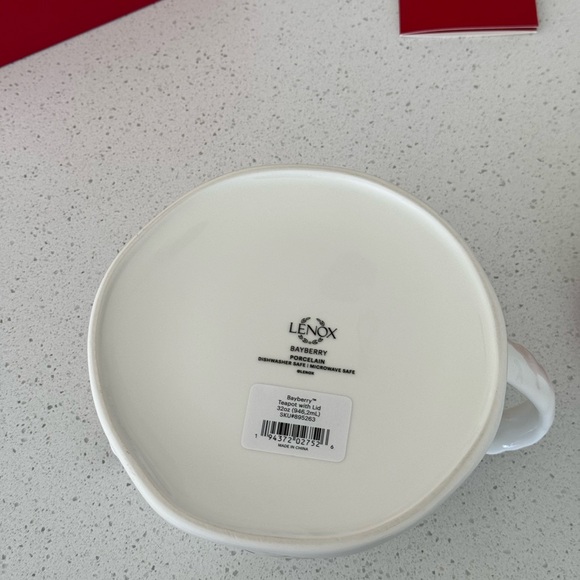Lenox Bayberry Teapot. New in box. - Picture 8 of 8